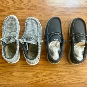 Hey Dude Men's Loafers - Navy and Gray